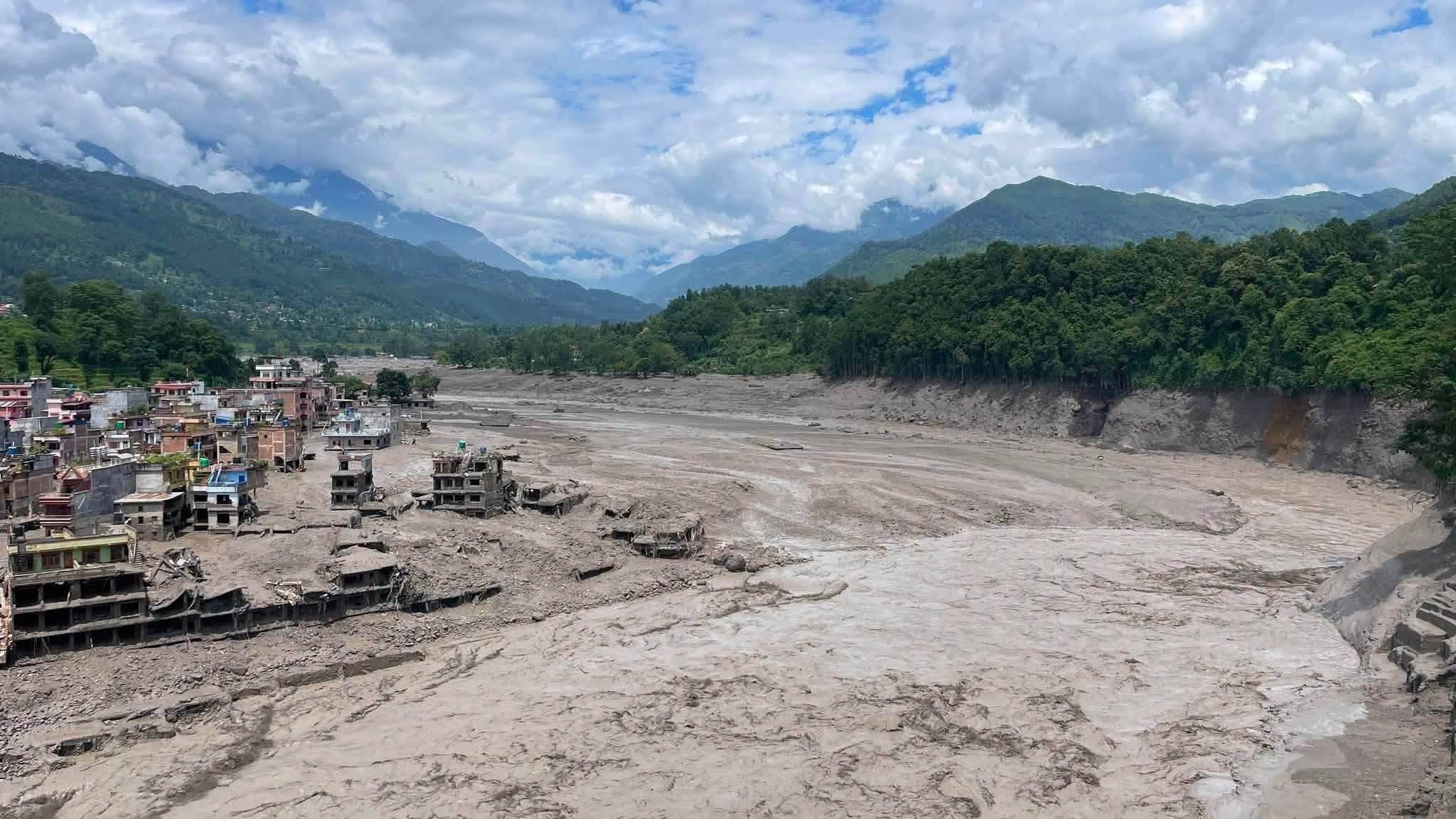 बाढि प्रभावित क्षेत्रमा रहेका तमानखोलाका ९ जना सम्पर्क विहिन